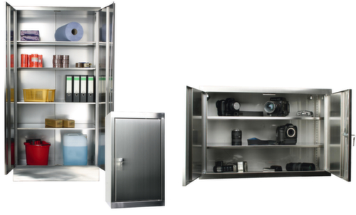 Edelstahl-Wandschrank