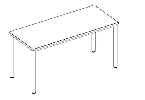 Nowy Styl Höhenverstellbarer Schreibtisch E10