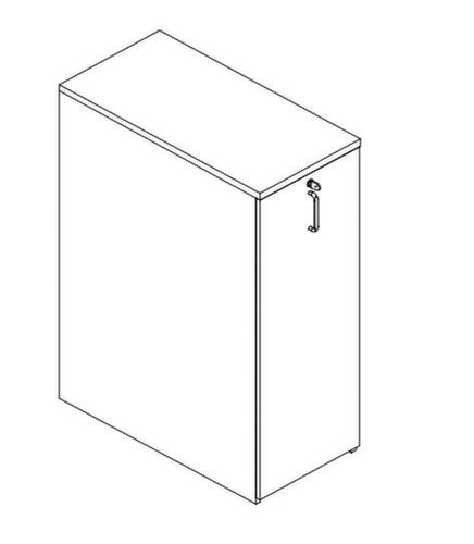 Nowy Styl Aktenschrank E10, Breite x Tiefe 400 x 800 mm