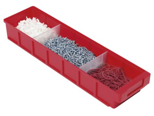 Regalkasten mit ergonomischer Griffmulde, grün, Tiefe 600 mm