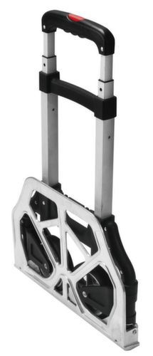 BS-ROLLEN Klappbare Alu-Paketkarre, Traglast 70 kg, Gummi-Bereifung