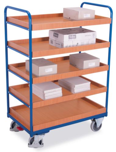 VARIOfit Etagenwagen, Traglast 250 kg, 5 Etagen