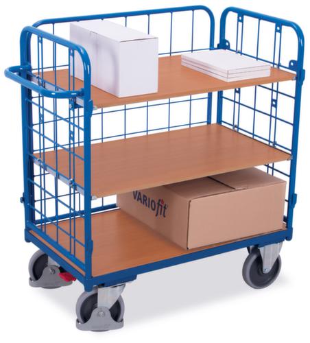 VARIOfit Etagenwagen mit Drahtgitterwänden