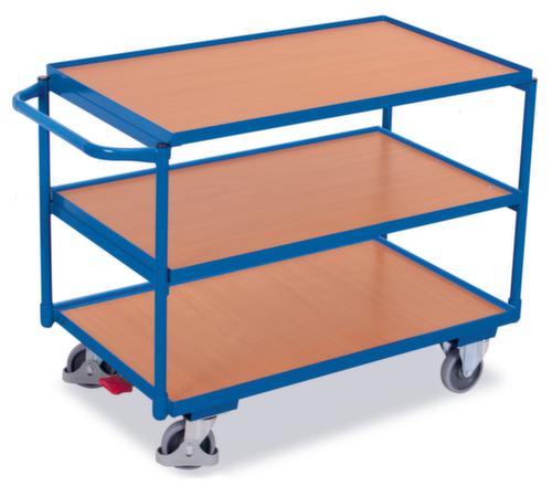 VARIOfit Tischwagen 985x590 mm, Traglast 250 kg, 3 Etagen