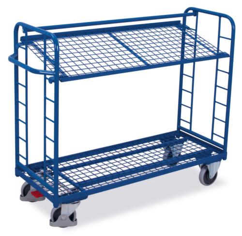 VARIOfit Etagenwagen mit neigbaren Drahtgitterböden