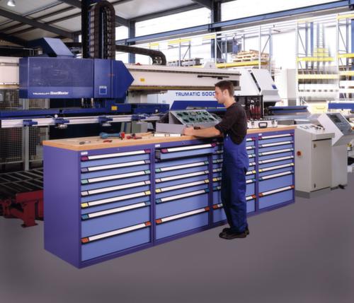 Thurmetall Schubladenschrank mit Breite 1005 mm, 10 Schublade(n)