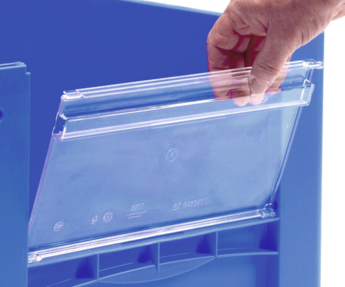 BITO Sichtscheibe für Sichtlagerbehälter