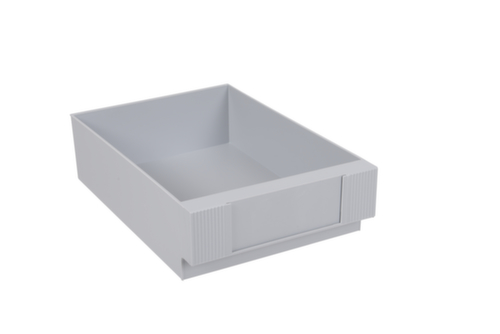 Schublade für Schubladensystem, grau, Breite 242 mm