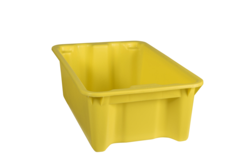 Drehstapelbehälter, gelb, Inhalt 34 l