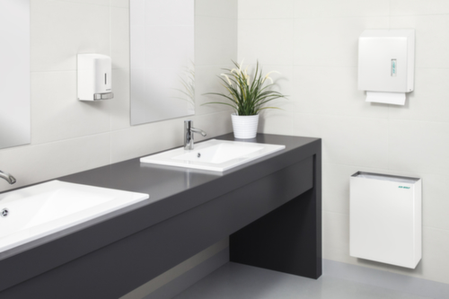 AIR-WOLF Seifen- und Desinfektionsmittelspender Gamma II, 0,8 l, weiß