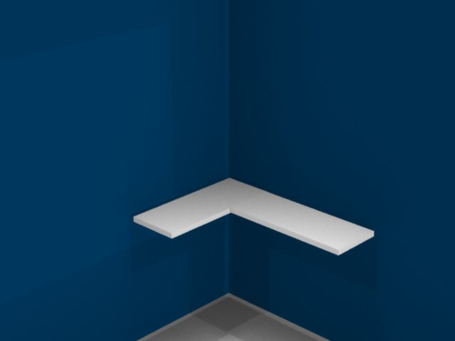 hofe Fachboden für Lagerregal, Breite x Tiefe 1000 x 400 mm