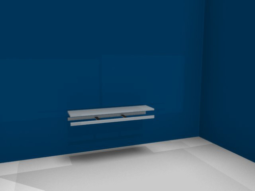 hofe Fachboden für Weitspannregal, Breite x Tiefe 2000 x 500 mm