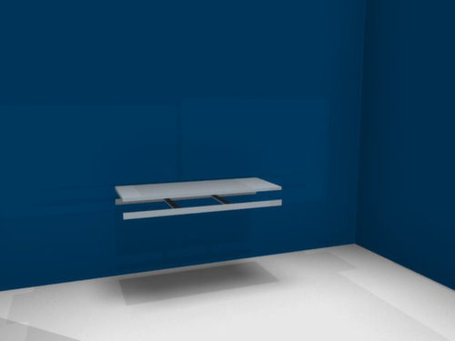 hofe Fachboden für Weitspannregal, Breite x Tiefe 2000 x 800 mm