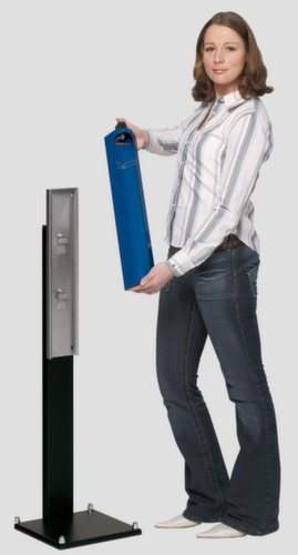 VAR Wand- und Standascher B 12, blau