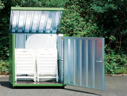 Säbu Magazinbox mit hochklappbarem Dach