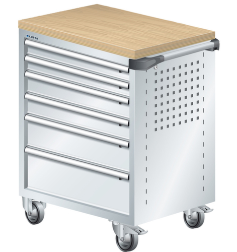 LISTA Werkstattwagen mit 6 Schubladen, 6 Schublade(n)