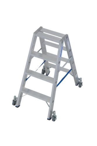 Krause Stehleiter auf Rollen