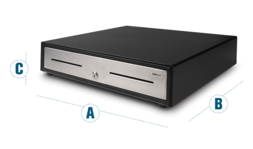Safescan Kassenlade HD-4646S, Höhe x Länge x Breite 115 x 460 x 465 mm
