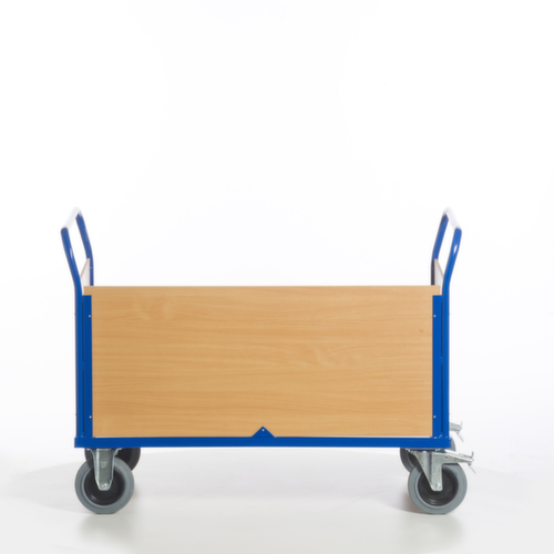 Rollcart Dreiwandwagen, Traglast 600 kg, Ladefläche 1200 x 780 mm