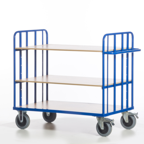 Rollcart Etagenwagen mit Stahlrohrseitenwänden