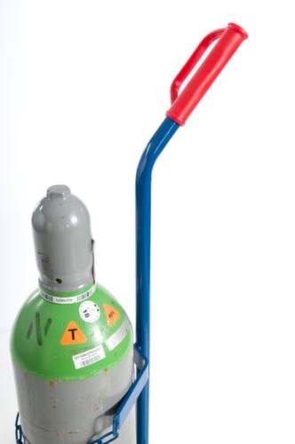 Rollcart Flaschenkarre, für 1x40/50 l Flasche, Luft-Bereifung