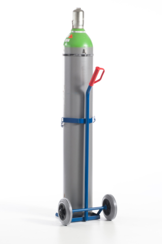 Rollcart Flaschenkarre, für 1x40/50 l Flasche, Luft-Bereifung