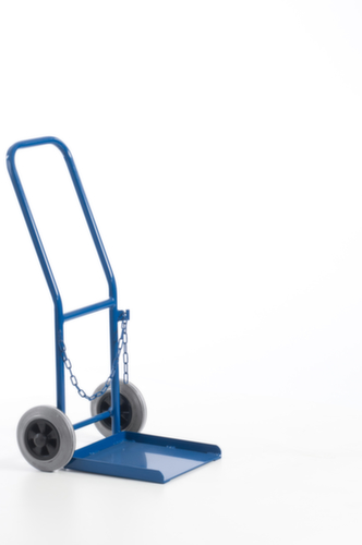 Rollcart Flaschenkarre, für 1 x 11 kg Propangas Flasche, Vollgummi-Bereifung