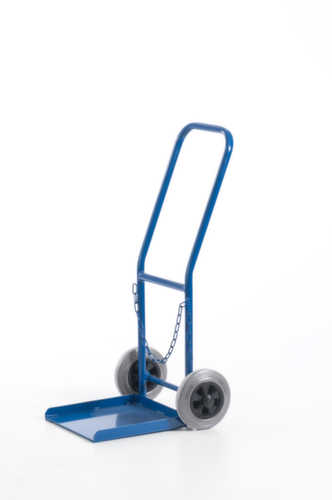 Rollcart Flaschenkarre, für 1 x 11 kg Propangas Flasche, Vollgummi-Bereifung