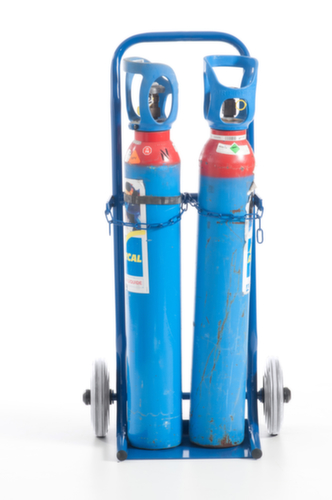 Rollcart Flaschenkarre, für 2x10 l Flasche, TPE-Bereifung