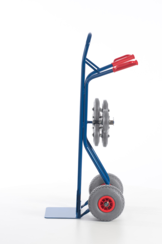 Rollcart 3-Stern-Treppenkarre, Traglast 150 kg, Schaufelbreite 300 mm, Luft-Bereifung