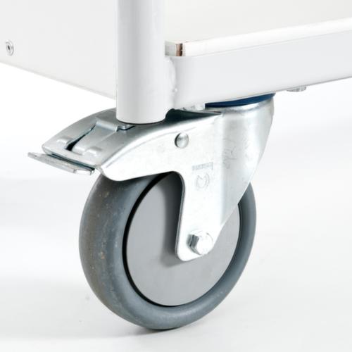 Rollcart Bürowagen, Traglast 150 kg, 3 Etagen