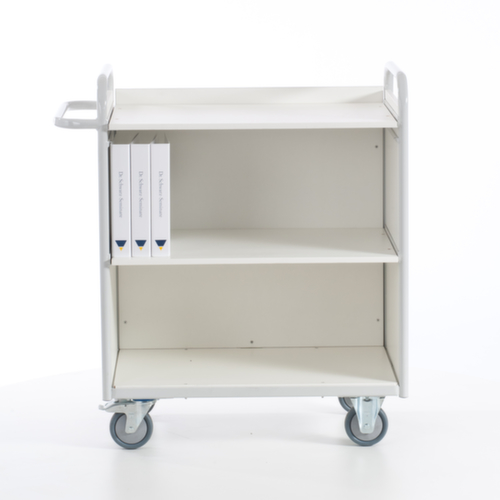 Rollcart Bürowagen, Traglast 150 kg, 3 Etagen