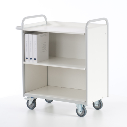 Rollcart Bürowagen, Traglast 150 kg, 3 Etagen