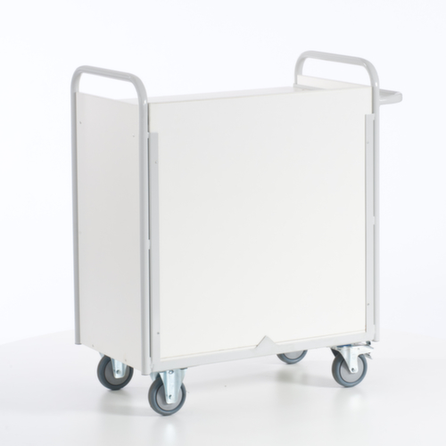 Rollcart Bürowagen, Traglast 150 kg, 3 Etagen