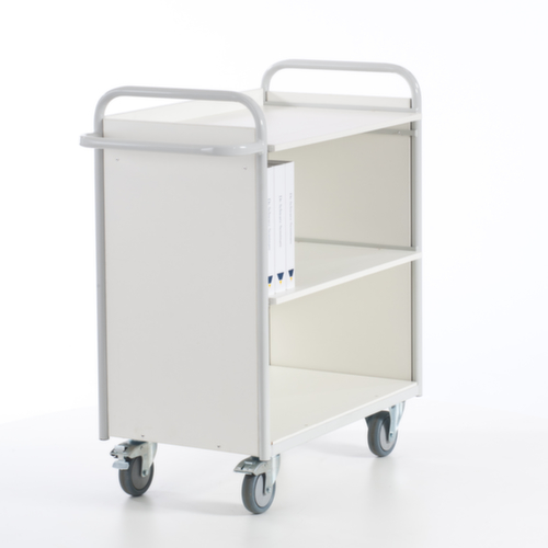 Rollcart Bürowagen, Traglast 150 kg, 3 Etagen