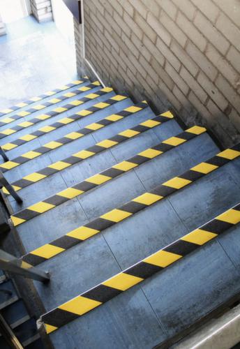 Rutschhemmendes Markierband Grip-Foot, gelb/schwarz