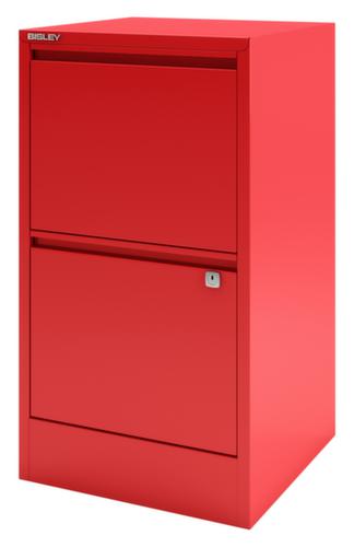 Bisley Hängeregistraturschrank Home Filer, 2 Auszüge, kardinalrot/kardinalrot