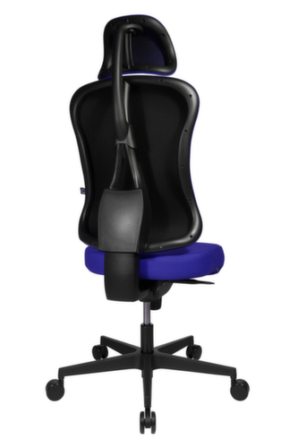 Topstar Bürodrehstuhl Art Comfort mit Kopfstütze, royalblau