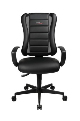 Topstar Bürodrehstuhl Sitness Racer RS mit AL "Q3" mit 3D-Sitzfläche, schwarz
