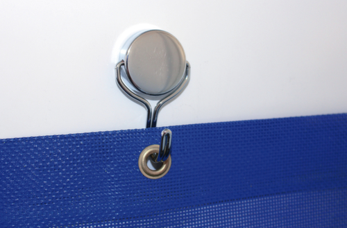 MAUL Hakenmagnet, hellsilber, Ø 38,5 mm