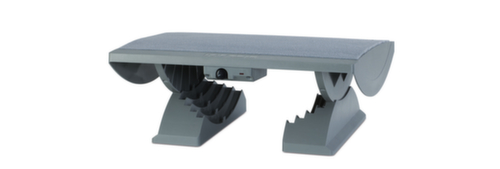 Beheizbare Fußstütze mit Teppich