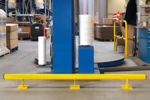 Moravia Rammschutz-Barriere BLACK BULL, Gerade, Länge 2000 mm