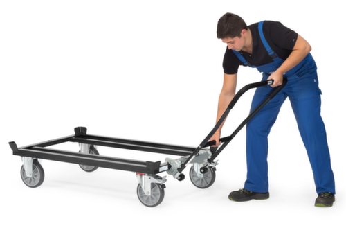 fetra Schiebebügel GREY EDITION für Paletten-Fahrgestell