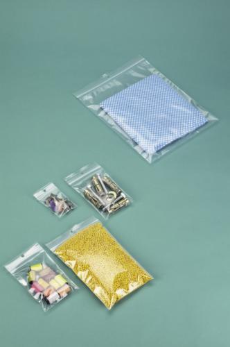 Druckverschlussbeutel, 50 µm, Länge x Breite 60 x 40 mm