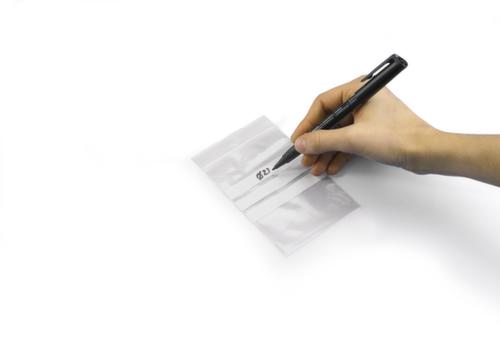 Druckverschlussbeutel mit Beschriftungszeilen, 50 µm, Länge x Breite 60 x 40 mm