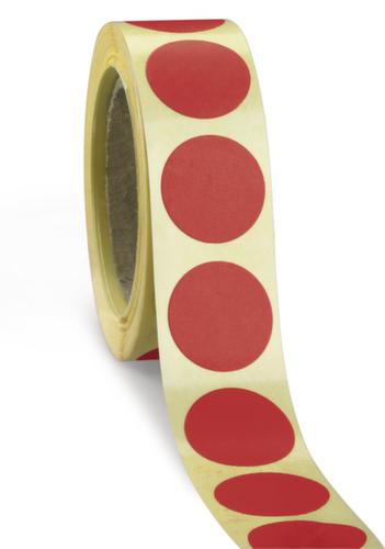 Wieder ablösbare Markierungspunkte, rot