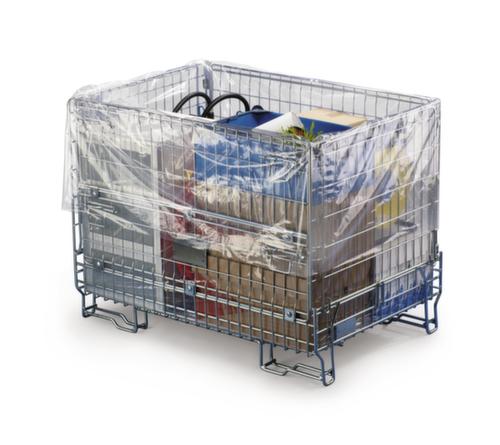 Faltenbeutel, 50 µm, Länge x Breite 600 x 400 mm