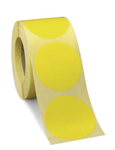 Wieder ablösbare Markierungspunkte, gelb