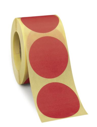 Wieder ablösbare Markierungspunkte, rot