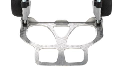 RuXXac Klappbare Alu-Sackkarre Cross, Traglast 100 kg, Polymer-Bereifung